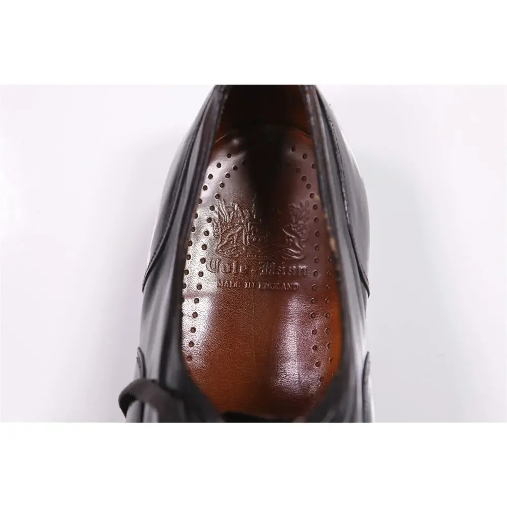Cole Haan Made in England Black Lace-Up Oxford Leather Dress Shoes Mens 11 D